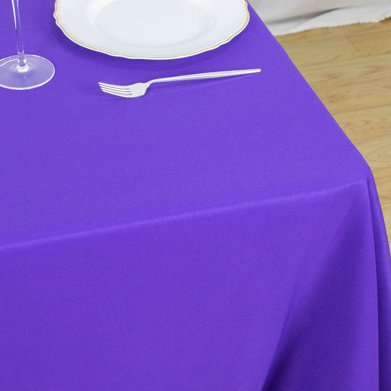 70" x 70" Premium Polyester Square Tablecloth