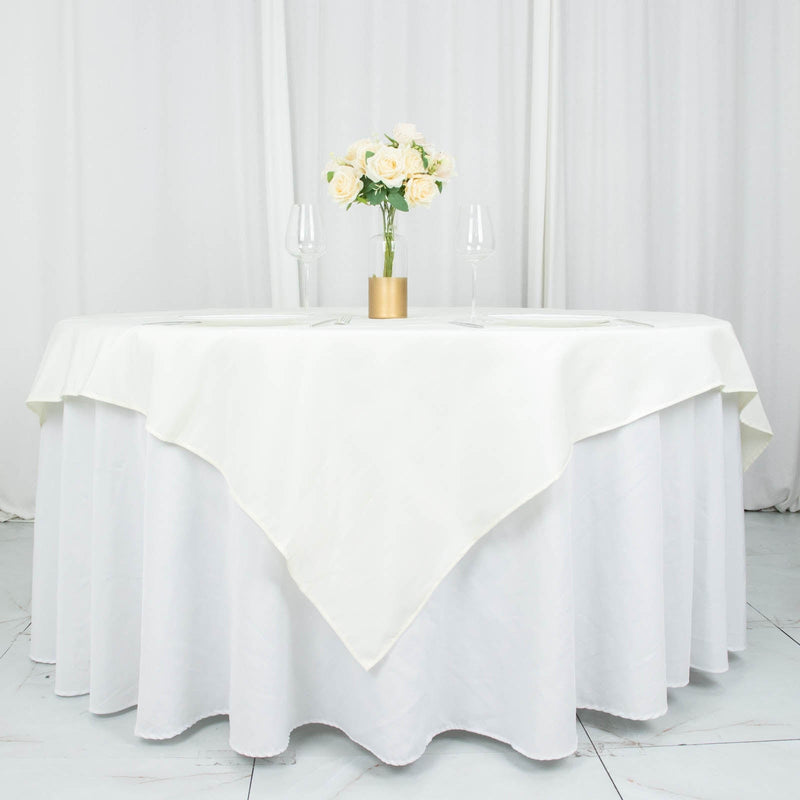 70" x 70" Premium Polyester Square Tablecloth