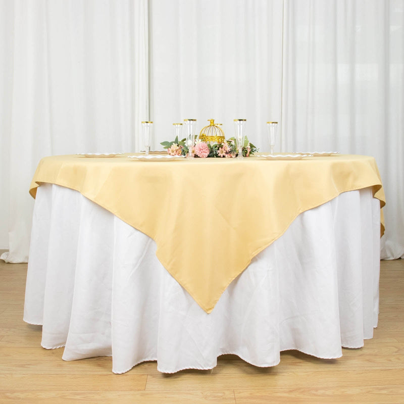 70" x 70" Premium Polyester Square Tablecloth