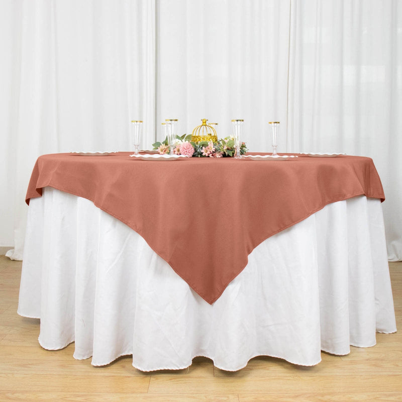 70" x 70" Premium Polyester Square Tablecloth
