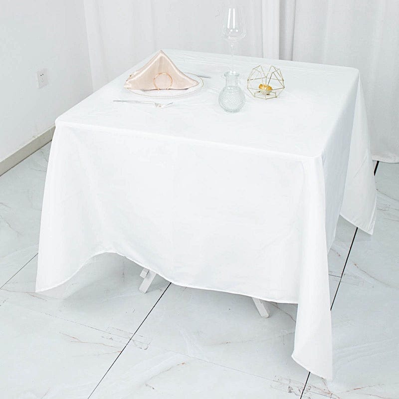 70" x 70" Premium Polyester Square Tablecloth