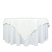 70" x 70" Premium Polyester Square Tablecloth TAB_SQUR_70_IVR_PRM