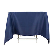 70" x 70" Premium Polyester Square Tablecloth TAB_SQUR_70_NAVY_PRM