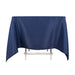 70" x 70" Premium Polyester Square Tablecloth TAB_SQUR_70_NAVY_PRM