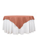 70" x 70" Premium Polyester Square Tablecloth TAB_SQUR_70_TERC_PRM