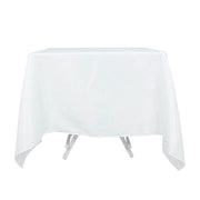 70" x 70" Premium Polyester Square Tablecloth TAB_SQUR_70_WHT_PRM