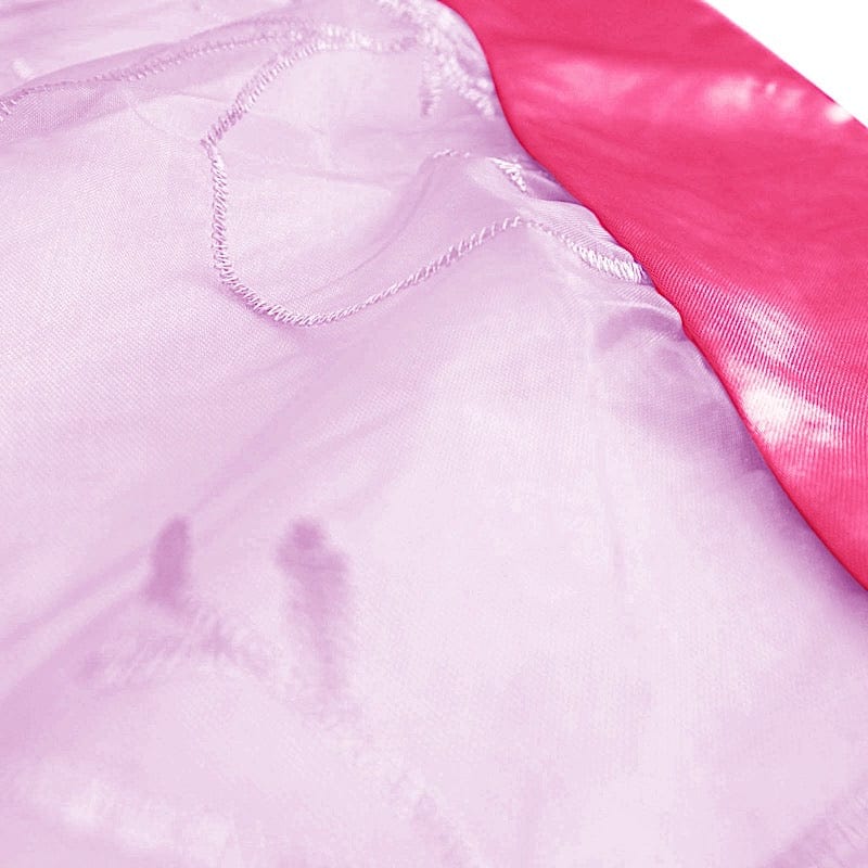 72 inch Satin Edge Embroidered Organza Table Overlay