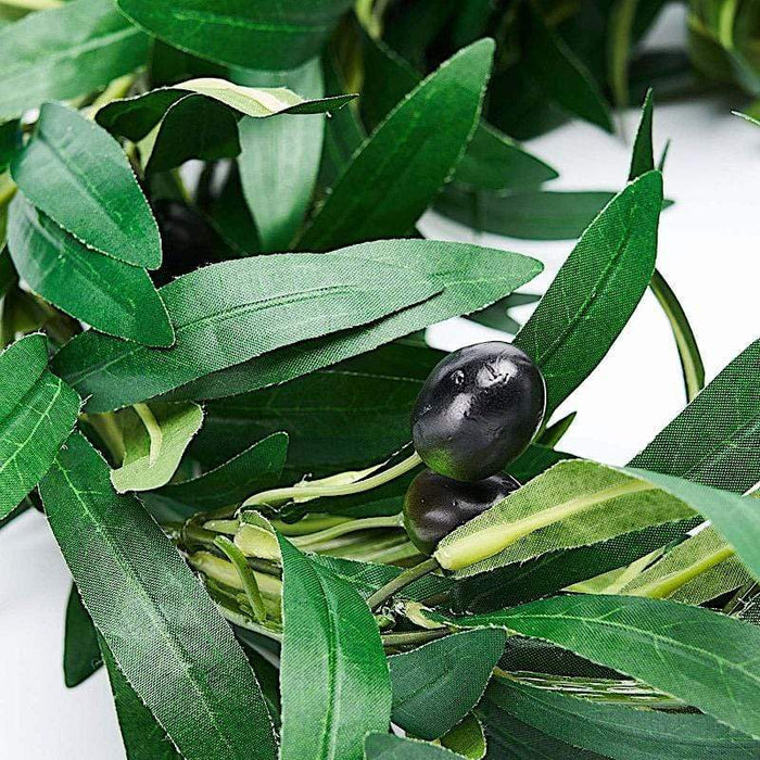72" long Artificial Olives Foliage Garlands - Green ARTI_GLND_GRN010_A