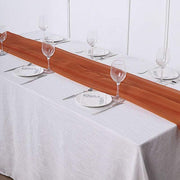 72" Premium Chiffon Extra Long Table Top Runner