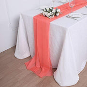 72" Premium Chiffon Extra Long Table Top Runner