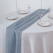 72" Premium Chiffon Extra Long Table Top Runner