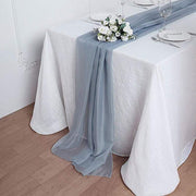 72" Premium Chiffon Extra Long Table Top Runner