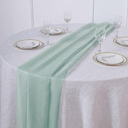 72" Premium Chiffon Extra Long Table Top Runner