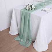 72" Premium Chiffon Extra Long Table Top Runner