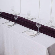 72" Premium Chiffon Extra Long Table Top Runner
