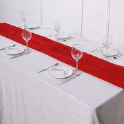 72" Premium Chiffon Extra Long Table Top Runner