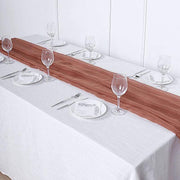 72" Premium Chiffon Extra Long Table Top Runner