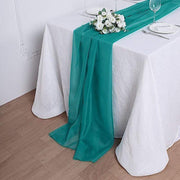 72" Premium Chiffon Extra Long Table Top Runner