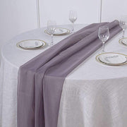 72" Premium Chiffon Extra Long Table Top Runner