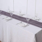 72" Premium Chiffon Extra Long Table Top Runner