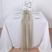 72" Premium Chiffon Extra Long Table Top Runner SASH_24_010