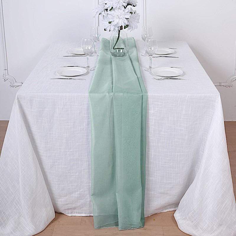 72" Premium Chiffon Extra Long Table Top Runner SASH_24_087