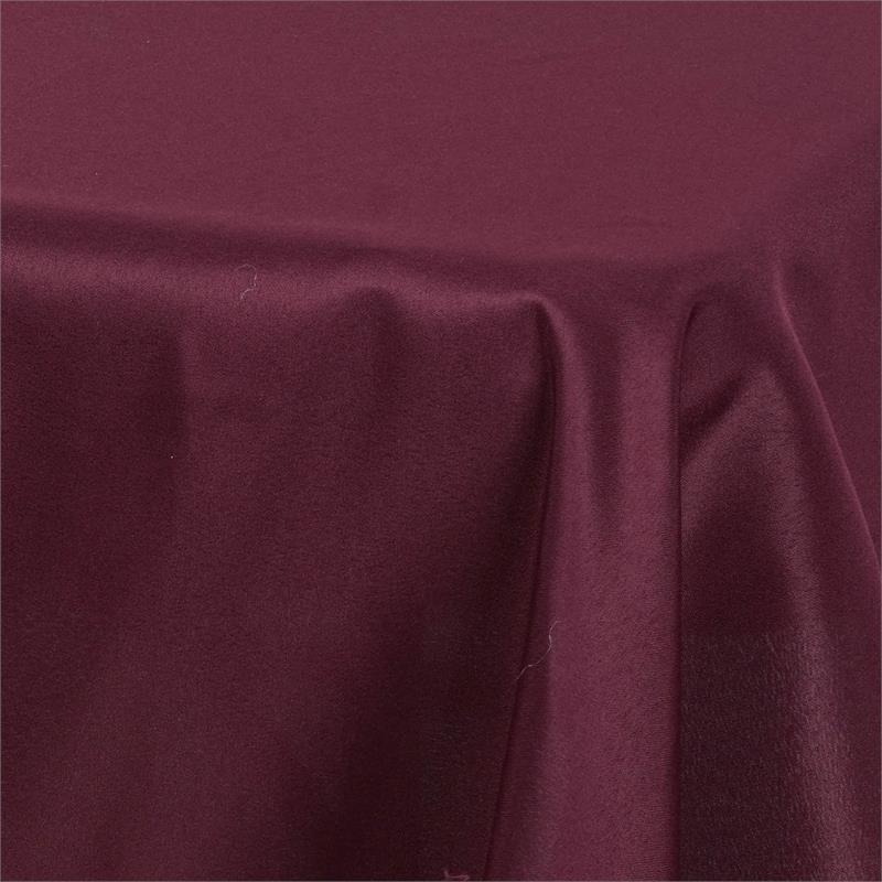 72" x 120" Polyester Rectangular Tablecloth - Burgundy TAB_72120_BURG