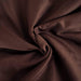 72" x 120" Polyester Rectangular Tablecloth - Chocolate Brown TAB_72120_CHOC