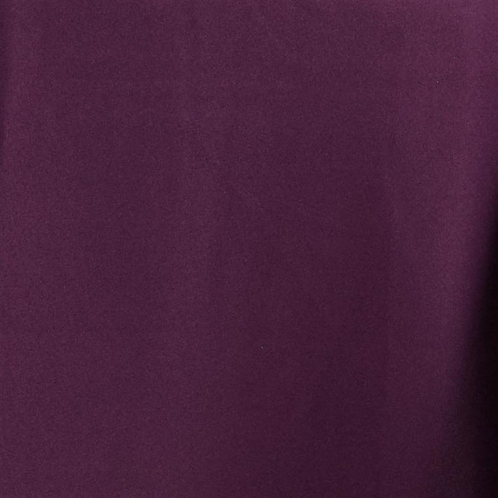 72" x 120" Polyester Rectangular Tablecloth - Eggplant Purple TAB_72120_EGG