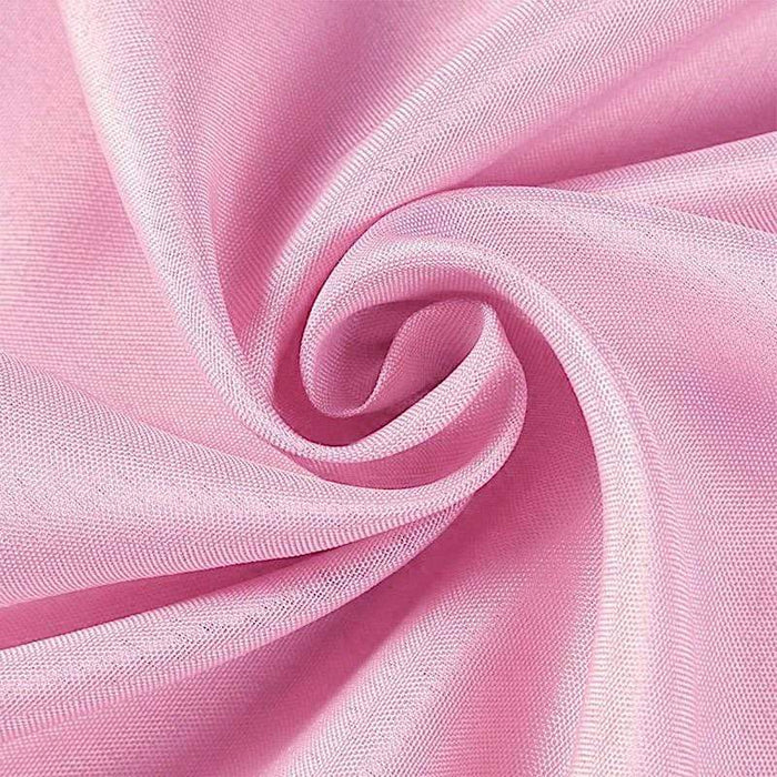 72" x 120" Polyester Rectangular Tablecloth - Pink TAB_72120_PINK_POLY