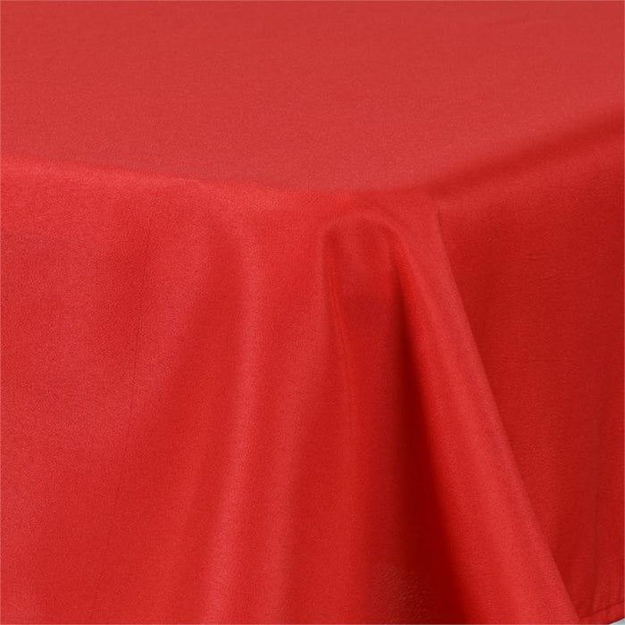 72" x 120" Polyester Rectangular Tablecloth - Red TAB_72120_RED