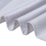 72" x 120" Polyester Rectangular Tablecloth - Silver Light Gray TAB_72120_SILV