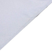 72" x 120" Polyester Rectangular Tablecloth - Silver Light Gray TAB_72120_SILV