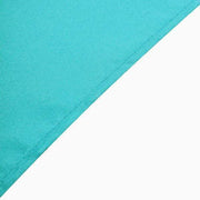 72" x 120" Polyester Rectangular Tablecloth - Turquoise TAB_72120_TURQ