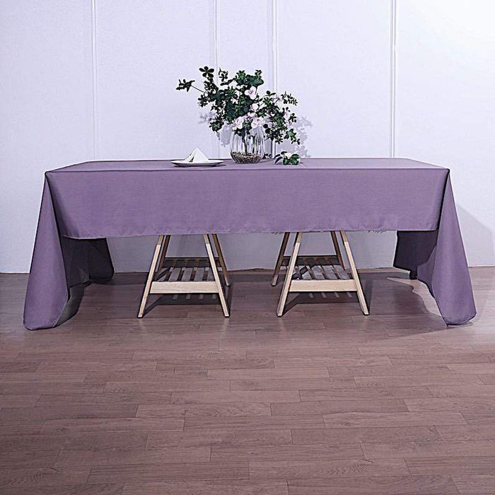 72" x 120" Polyester Rectangular Tablecloth - Violet Amethyst TAB_72120_073_POLY