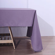 72" x 120" Polyester Rectangular Tablecloth - Violet Amethyst TAB_72120_073_POLY