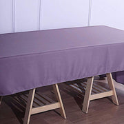 72" x 120" Polyester Rectangular Tablecloth - Violet Amethyst TAB_72120_073_POLY