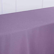 72" x 120" Polyester Rectangular Tablecloth - Violet Amethyst TAB_72120_073_POLY