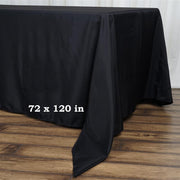 72" x 120" Polyester Rectangular Tablecloth