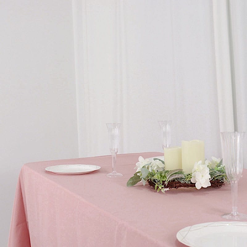 72" x 120" Polyester Rectangular Tablecloth