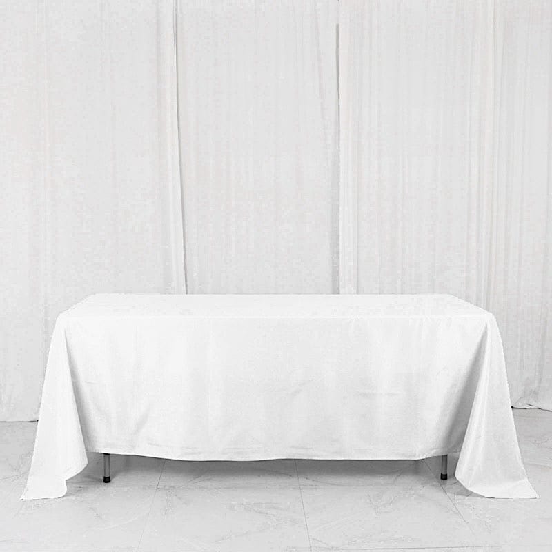 72" x 120" Polyester Rectangular Tablecloth