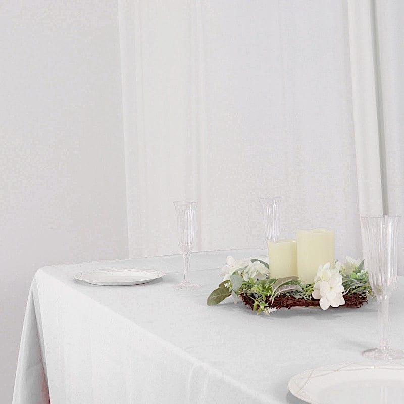 72" x 120" Polyester Rectangular Tablecloth