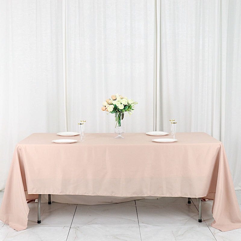 72" x 120" Polyester Rectangular Tablecloth