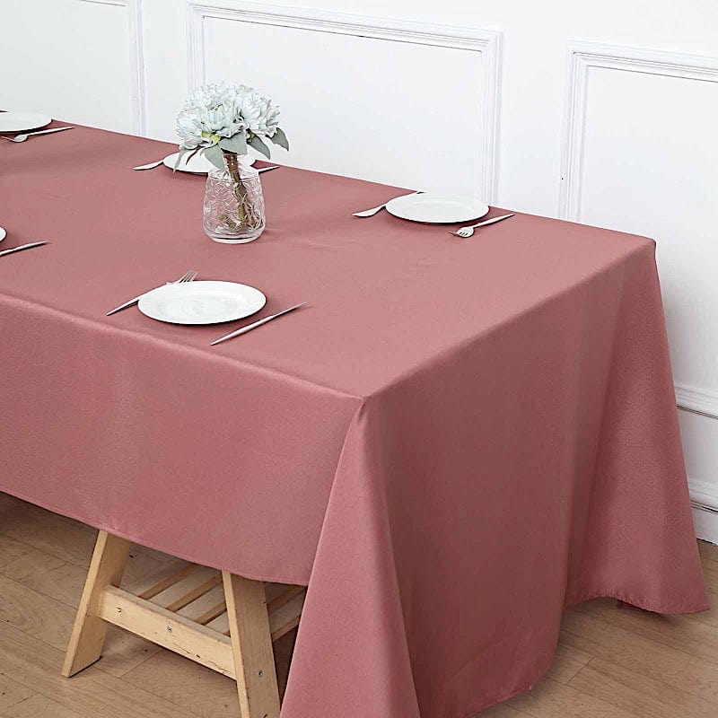 72" x 120" Polyester Rectangular Tablecloth