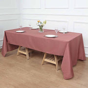 72" x 120" Polyester Rectangular Tablecloth