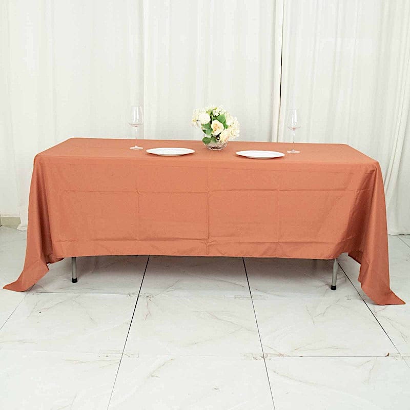 72" x 120" Polyester Rectangular Tablecloth