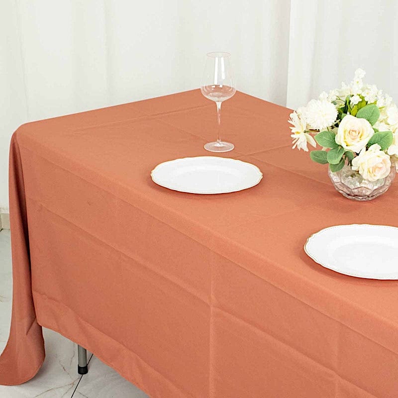 72" x 120" Polyester Rectangular Tablecloth