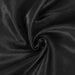 72" x 120" Satin Rectangular Tablecloth - Black TAB_STN_72120_BLK