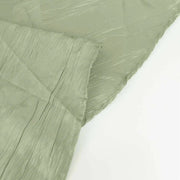72" x 72" Accordion Crinkled Taffeta Square Table Overlay