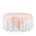 72" x 72" Accordion Crinkled Taffeta Square Table Overlay LAY72_ACRNK_080
